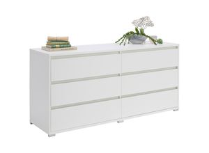 Carryhome Sideboard , Weiß ,