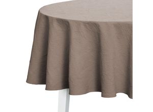 Tischdecke JUNO taupe