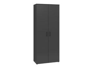 Drehtürenschrank - anthrazit - Breite