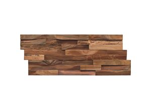 Wandverkleidung Teak Elegance , Braun