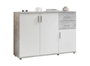 Carryhome Kommode Bobby , Grau,
