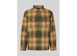 Hemdjacke mit Kentkragen