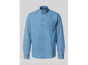 Regular Fit Jeanshemd mit Brusttasche