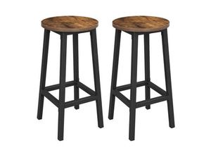 Boxxx Barhocker-Set , Braun, Schwarz