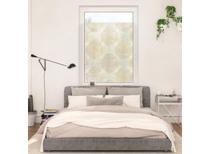 Fensterfolie LICHTBLICK ORIGINAL "Fensterfolie selbstklebend, Sichtschutz", beige, B:100cm L:130cm, Polyvinylchlorid (PVC), Fensterfolien