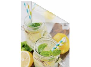 Fensterfolie LICHTBLICK ORIGINAL "Limo" Gr. 1, grün (grün, gelb), B:50cm L:50cm, PVC, Fensterfolien, selbstklebend, Sichtschutz