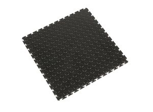 COBA PVC-Bodenfliesen Tough-Lock, mit genoppter