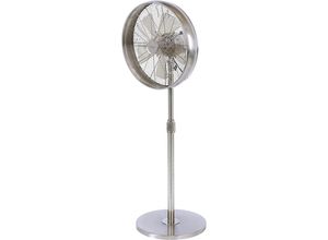 Design-Standventilator, HxBxT 1500 x 460 x 410 mm, chrom kaiserkraft