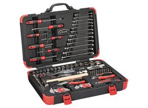 VIGOR Werkzeugkoffer mit 95 Teilen, Schlüsselweite 3 - 32 mm, 95 Teile