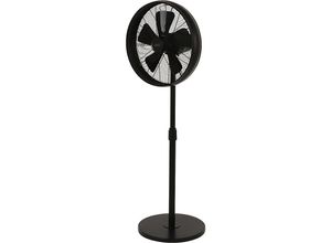 Design-Standventilator, HxBxT 1500 x 460 x 410 mm, schwarz kaiserkraft