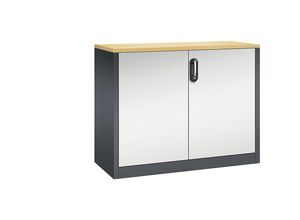 C+P ACURADO Akten-Sideboard, 2 Ordnerhöhen,