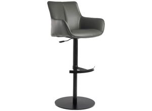 Novel Barhocker , Grau, Schwarz