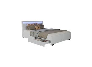 Juskys Polsterbett Lyon 140x200 cm