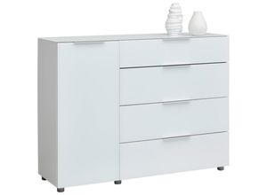 Voleo Sideboard , Weiß Hochglanz