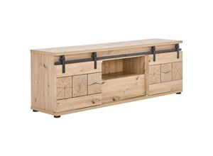 Mid.you Lowboard Quito , Schwarz,