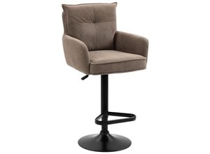 Novel Barhocker , Braun, Schwarz