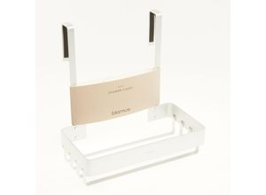 Hellgrauer Nexio Duschkorb 26,5x25,5cm