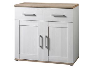 Xora Kommode , Weiß, Lärche