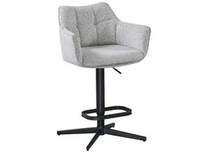 Hom`in Tresensessel , Schwarz, Hellgrau