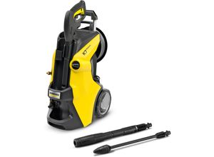 Hochdruckreiniger KÄRCHER "K 7 Premium Power Flex", gelb, B:33cm H:66,9cm L:45,9cm, Kunststoff, Hochdruckreiniger, PremiumFlex-Schlauch, inkl. Schlauchtrommel