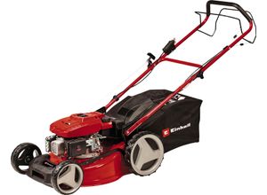 Benzinrasenmäher EINHELL "GC-PM 46 S HW-E", rot, B:52,6cm H:103,9cm T:160cm, Rasenmäher, mit Radantrieb