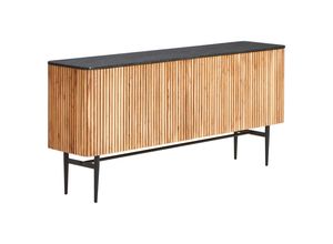 Landscape Sideboard , Schwarz, Akazie