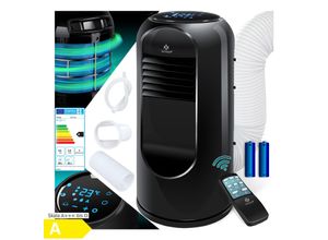 KESSER® Klimaanlage Mobil Klimagerät Sky Tower 4in1 kühlen, Luftentfeuchter, lüften, Ventilator - 9000 BTU/h (2.600 Watt) 2,7KW - Klima , Fernbedienung und Timer, Nachtmodus (EEK: A)