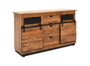 Livetastic Sideboard Lusaka , Braun,