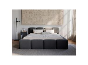Boxxx Polsterbett , Schwarz ,