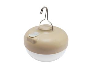 Newgarden LED-AUßENLEUCHTE , Beige , Kunststoff , warmweiß , 11x8.5x11 cm , 3-fach schaltbar, tragbar, einfach zu transportieren, kabellos, aufladbar