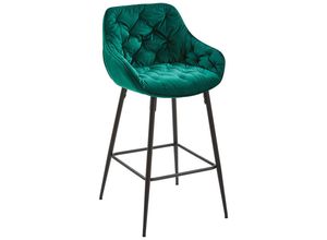 Livetastic Barhocker , Grün, Schwarz