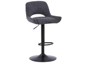 Novel Barhocker , Grau, Schwarz