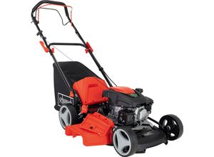 Benzinrasenmäher SCHEPPACH "MS161-46", schwarz (schwarz, rot), B:65,1cm H:115cm T:146cm, Rasenmäher, 2,6 kW/3,5 PS, mit Radantrieb