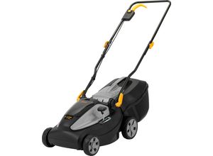 Akkurasenmäher ALPINA-GARDEN "AL 3420 Li", schwarz, B:122cm H:45cm T:115cm, Rasenmäher, inkl. 2x 2 Ah Akku und Ladegerät