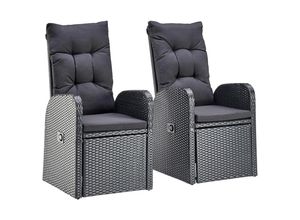 Ambia Garden Loungesessel , Schwarz