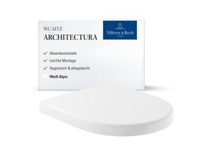 Villeroy & Boch WC-Sitz Architectura 445 x 374 x 59 mm