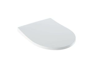 Geberit iCon Slim WC-Sitz 574950000 weiss, mit Deckel, Wrap over, antibakteriell