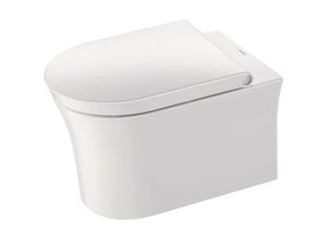 Duravit White Tulip WC-Sitz 0027090000 mit Absenkautomatik, abnehmbar, Scharniere Edelstahl, weiß
