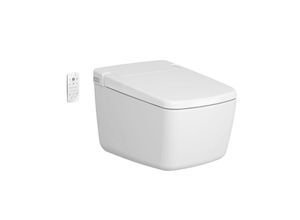 Vitra V-Care Prime Dusch-WC 7231B4036216 weiß, mit WC-Sitz, Komplettset