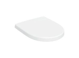 Geberit iCon WC-Sitz 500670011 weiß, Scharniere Messing verchromt, mit Absenkautomatik
