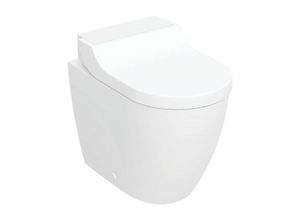 Geberit AquaClean Tuma Comfort Stand-Dusch-WC 146310111 Komplettanlage, spülrandlos, weiß-alpin