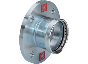 Viega Prestabo Flanschübergang 630058 64 mm x DN 50, Stahl unlegiert, verzinkt, SC-Contur