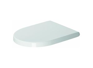 Duravit Starck 3 Vital WC-Sitz 0062410000 weiss, Scharniere Edelstahl matt