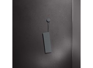 Keuco Edition 400 Duschabzieher 04959380000 grau (RAL 7011), mit Wandhalterung