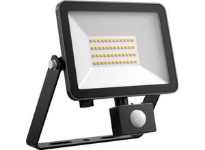 DOTLUX LED-Strahler FLOORslim-sensor 30W 4000K mit PIR-Bewegungsmelder, schwarz