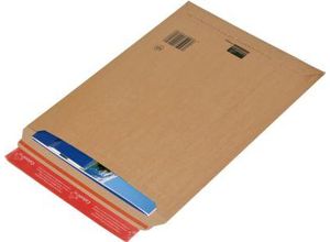 Versandtaschen ColomPac, Wellpappe, haftklebend, recyclebar,