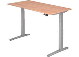 Schreibtisch TOPAS LINE, elektrisch höhenverstellbar,