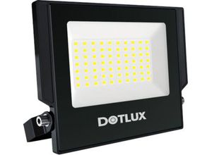Dotlux LED-Strahler FLOOReco 50 W, 4000 K, IP66, schwarz
