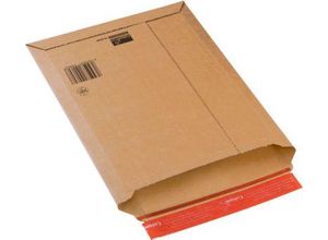 Versandtaschen ColomPac, Wellpappe, haftklebend, recyclebar,