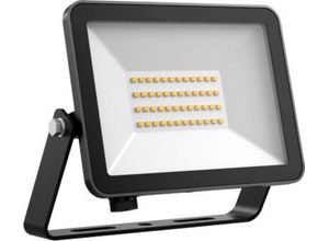 Dotlux LED-Strahler FLOORslim 30 W, 4000 K, IP65, schwarz